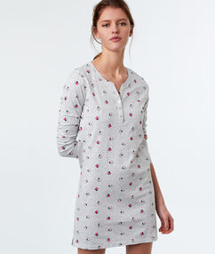 Product Un imprimé super cute pour des nuits très douces! Nuisette Col tunisien Manches longues Imprimé Le mannequin mesure 177cm et porte une taille S/36Description Un imprimé super cute pour des nuits très douces! Nuisette Col tunisien Manches longues Imprimé Le mannequin mesure 177cm et porte une taille S/36 Femme Nuit > MODÈLES > Nuisettes Frais de port offerts des 60EUR Mise à jour 01/10/18