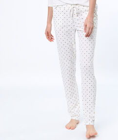 Product Une constellation d´étoiles pour faire de jolis rêves! Pantalon Imprimé étoiles Lien à la taille Le mannequin mesure 177cm et porte une taille S/36Description Une constellation d´étoiles pour faire de jolis rêves! Pantalon Imprimé étoiles Lien à la taille Le mannequin mesure 177cm et porte une taille S/36 Femme Nuit > MODÈLES > Bas de Pyjama > Pantalons Frais de port offerts des 60EUR Mise à jour 01/11/18
