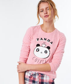 Product Un panda, un café, tout ce qu´il faut pour bien démarrer la journée ! top Col rond Manches longues application Panda Le mannequin mesure 177cm et porte une taille S/36Description Un panda, un café, tout ce qu´il faut pour bien démarrer la journée ! top Col rond Manches longues application Panda Le mannequin mesure 177cm et porte une taille S/36 Femme Nuit > MODÈLES > Hauts de Pyjama > Les Manches Longues Frais de port offerts des 60EUR Mise à jour 12/08/17