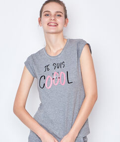 Product Soyez côôl dans ce top à message, et créez votre pyjama en l´associant à un bas coordonné! Top Col rond Manches courtes Application texte Le mannequin mesure 177cm et porte une taille S/36Description Soyez côôl dans ce top à message, et créez votre pyjama en l´associant à un bas coordonné! Top Col rond Manches courtes Application texte Le mannequin mesure 177cm et porte une taille S/36 Femme Nuit > MODÈLES > Hauts de Pyjama > Les Manches Courtes Frais de port offerts des 60EUR Mise à jour 01/11/18