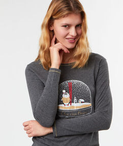 Product Montrez votre Xmas spirit en enfilant ce tee-shirt pingouin! Top Col rond Manches longues Le mannequin mesure 177cm et porte une taille S/36Description Montrez votre Xmas spirit en enfilant ce tee-shirt pingouin! Top Col rond Manches longues Le mannequin mesure 177cm et porte une taille S/36 Femme Nuit > MODÈLES > Hauts de Pyjama > Les Manches Longues Frais de port offerts des 60EUR Mise à jour 01/11/18