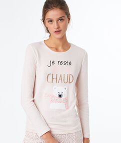 Product Winter is coming! Enfilez ce tee-shirt doux pour cocooner! Top Col rond Manches longues Le mannequin mesure 177cm et porte une taille S/36Description Winter is coming! Enfilez ce tee-shirt doux pour cocooner! Top Col rond Manches longues Le mannequin mesure 177cm et porte une taille S/36 Femme Nuit > MODÈLES > Hauts de Pyjama > Les Manches Longues Frais de port offerts des 60EUR Mise à jour 01/11/18