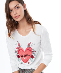 Product Créez votre pyjama en mixant ce top cur à un pantalon imprimé! Top Col rond Manches longues Le mannequin mesure 177cm et porte une taille S/36Description Créez votre pyjama en mixant ce top cur à un pantalon imprimé! Top Col rond Manches longues Le mannequin mesure 177cm et porte une taille S/36 Femme Nuit > MODÈLES > Hauts de Pyjama > Les Manches Longues Frais de port offerts des 60EUR Mise à jour 01/10/18