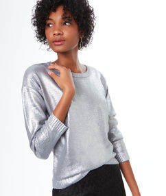 Product Brillante, la maille! Pull Col rond Manches longues Maille argentées Le mannequin mesure 177cm et porte une taille S/36Description Brillante, la maille! Pull Col rond Manches longues Maille argentées Le mannequin mesure 177cm et porte une taille S/36 Femme Prêt-à-porter > VÊTEMENTS > Pulls & Gilets Frais de port offerts des 60EUR Mise à jour 01/11/18