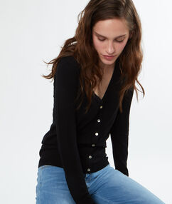 Product Une maille fine et douce Un bon basique pour se réchauffer ! Cardigan Col V Manches longues Le mannequin mesure 177cm et porte une taille S/36Description Une maille fine et douce Un bon basique pour se réchauffer ! Cardigan Col V Manches longues Le mannequin mesure 177cm et porte une taille S/36 Femme Prêt-à-porter > VÊTEMENTS > Pulls & Gilets Frais de port offerts des 60EUR Mise à jour 12/29/17