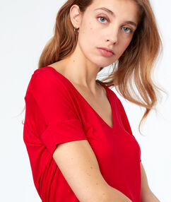 Product Les basiques, c´est chic! Top Col V Manches courtes Le mannequin mesure 177cm et porte une taille S/36Description Les basiques, c´est chic! Top Col V Manches courtes Le mannequin mesure 177cm et porte une taille S/36 Femme Prêt-à-porter > VÊTEMENTS > Tops & T-Shirts Frais de port offerts des 60EUR Mise à jour 01/11/18