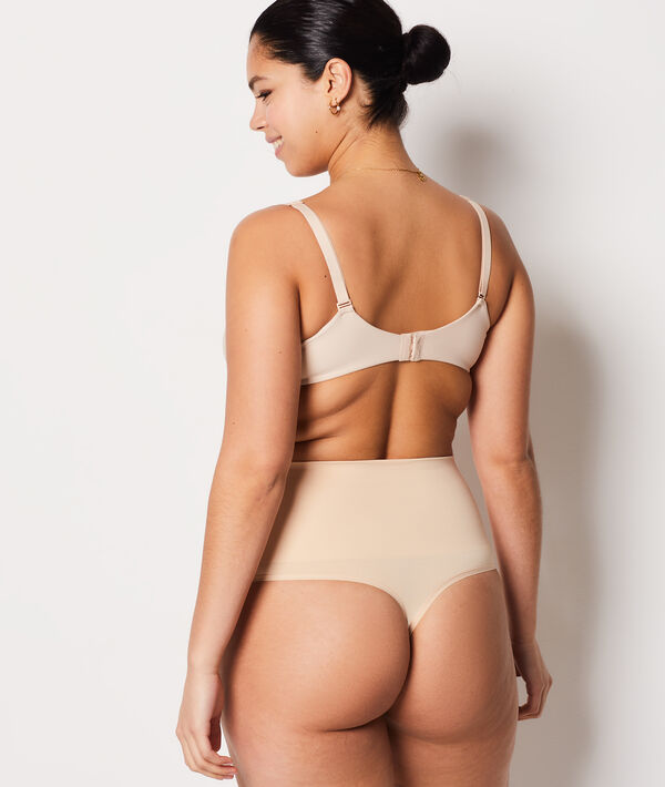 String shapewear taille haute - Maintien médium String shapewear taille haute - Maintien médium;${refinementColor}