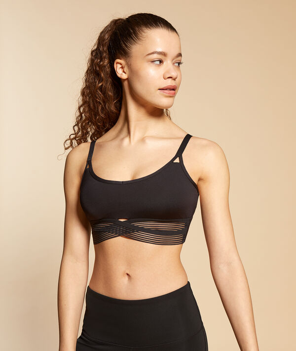 Brassière de sport unie - Maintien médium Brassière de sport unie - Maintien médium