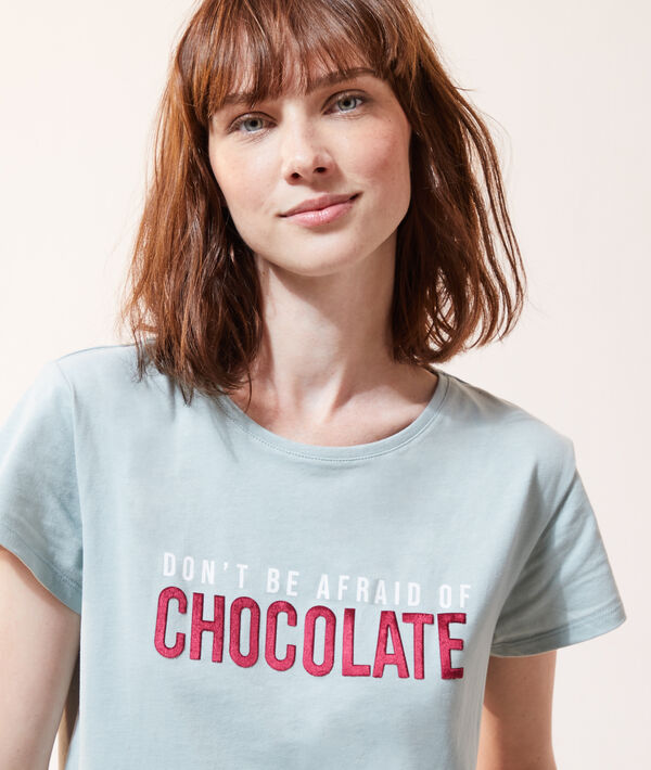 T-shirt "Don't be afraid of chocolate" T-shirt "Don't be afraid of chocolate";${refinementColor}