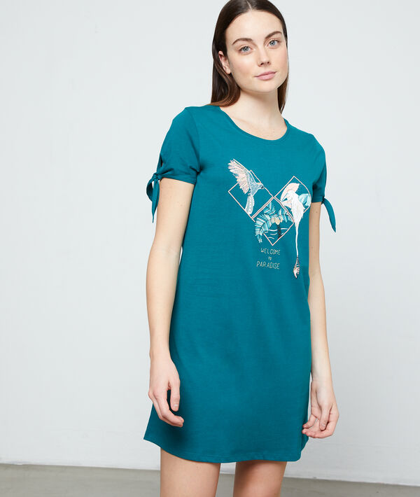 Chemise de nuit "Welcome to paradise" Chemise de nuit "Welcome to paradise";${refinementColor}