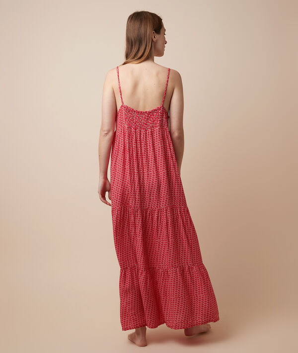 Robe longue à bretelles Robe longue à bretelles;${refinementColor}