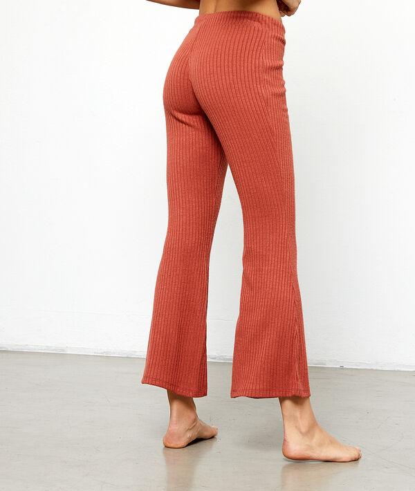 Pantalon fluide bas évasé Pantalon fluide bas évasé