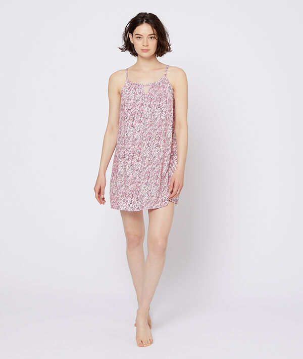 Nuisette dos nageur rose.