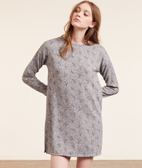 Chemise de nuit manches longues Chemise de nuit manches longues;${refinementColor}