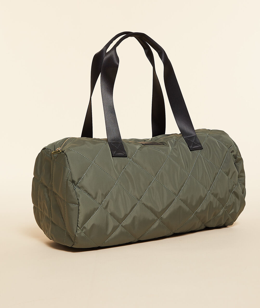 Sac de sport kaki.