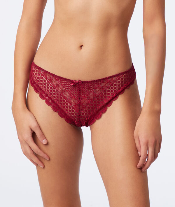 Tanga en dentelle Tanga en dentelle
