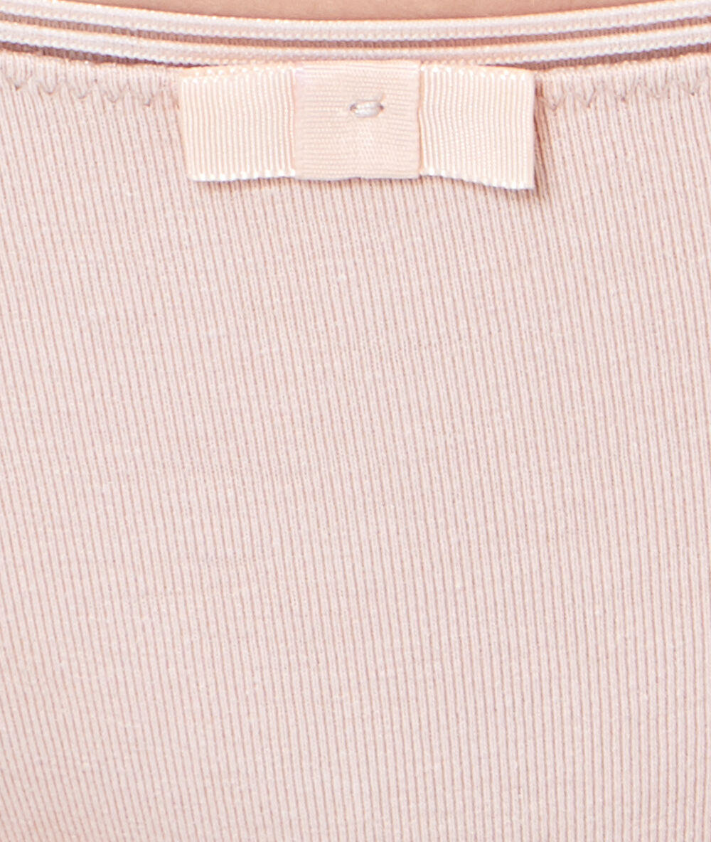 Culotte en coton blush.