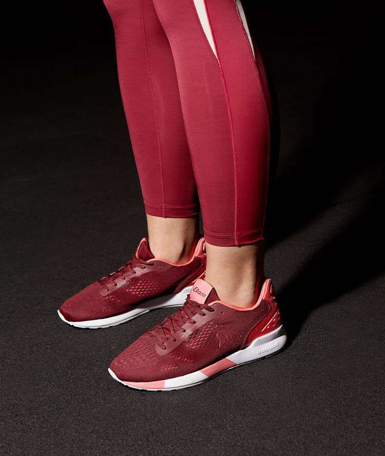 Baskets etam x le coq sportif bordeaux grenat.