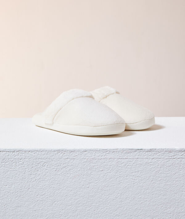 Chaussons mule velours Chaussons mule velours;${refinementColor}