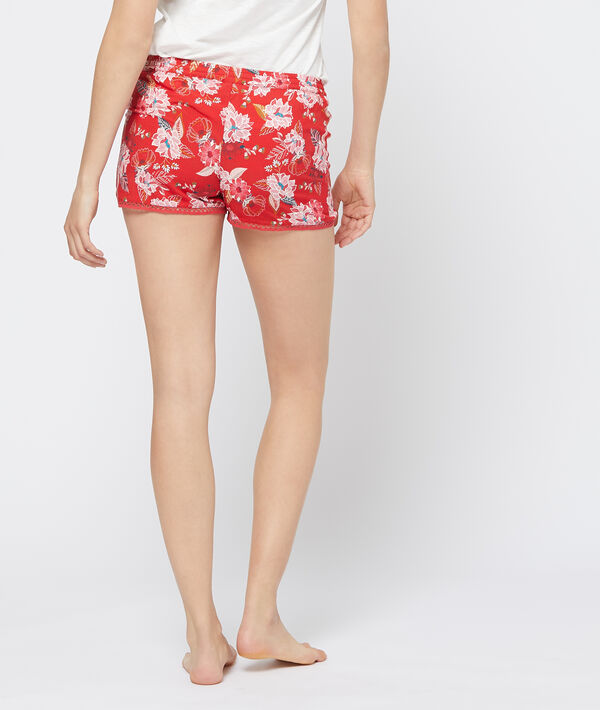 Short imprimé fleurs de lotus Short imprimé fleurs de lotus