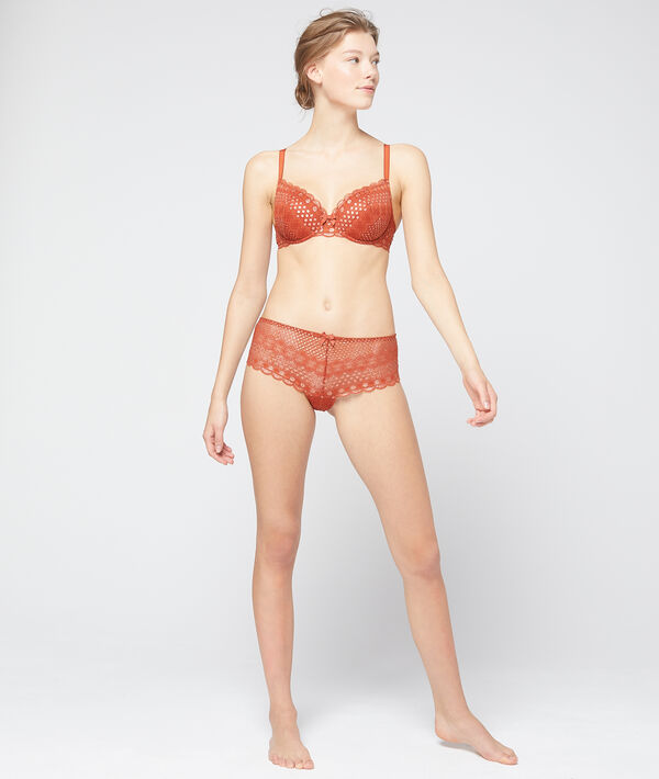 Soutien-gorge n°4 - ampliforme light en dentelle henne.