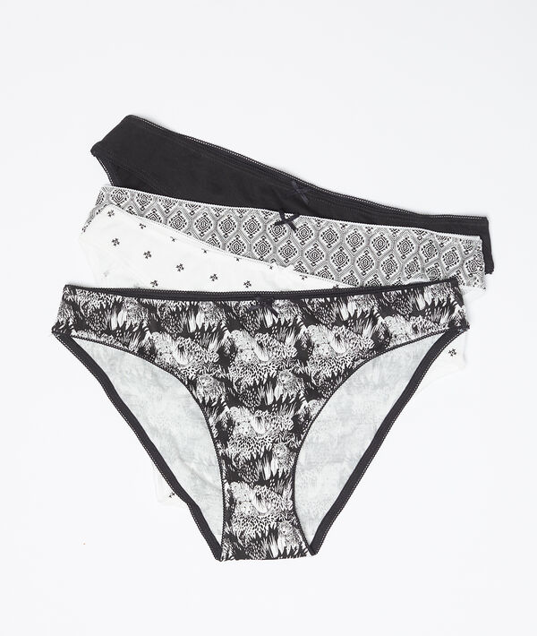 Lot de 4 culottes en coton Lot de 4 culottes en coton