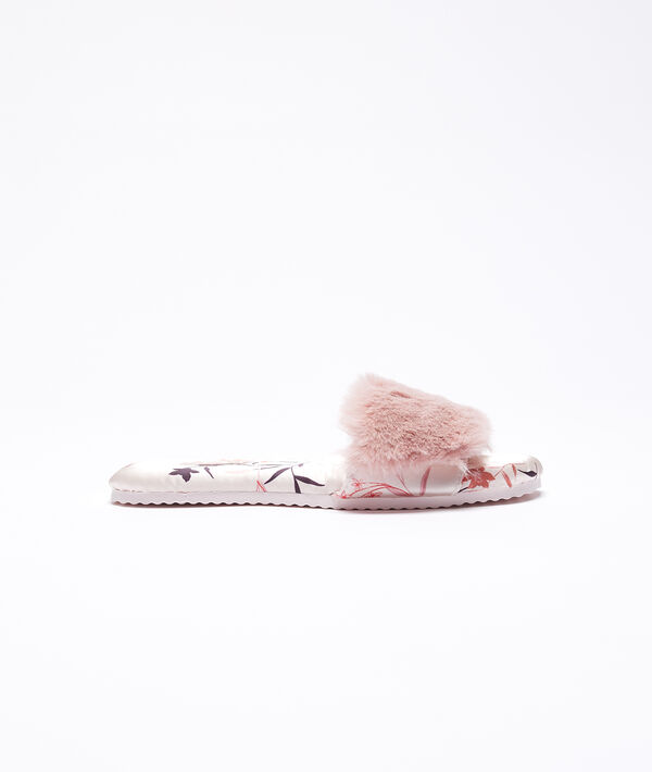 Mules en fausse fourrure Mules en fausse fourrure