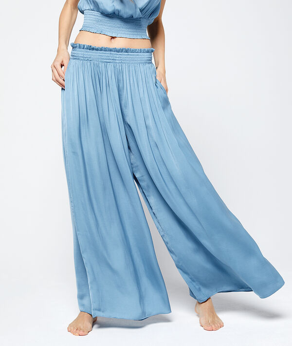 Pantalon satiné extra large Pantalon satiné extra large