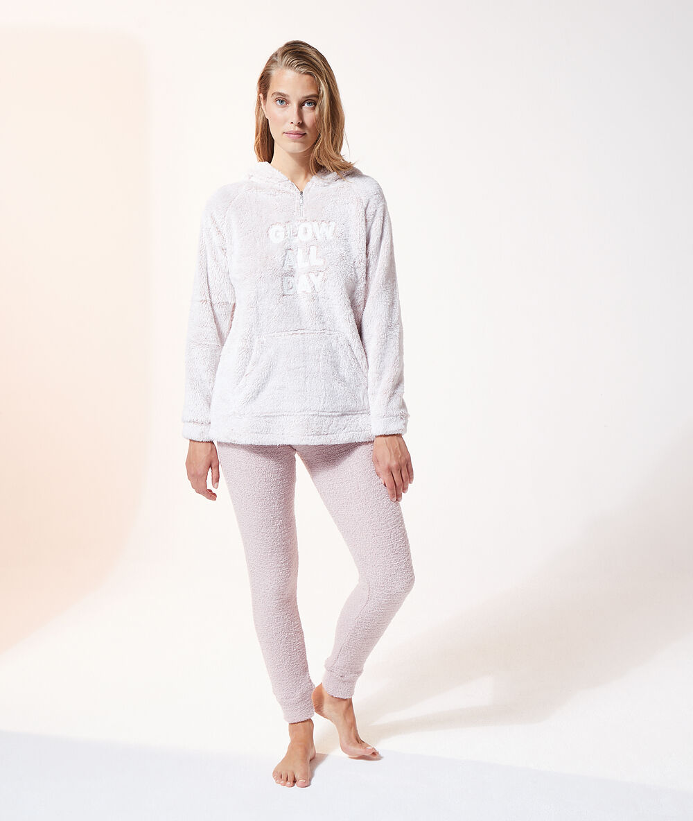 Pantalon homewear rose.