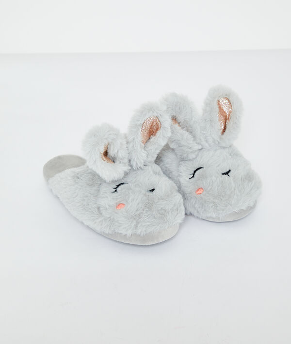 Mules 3D lapin Mules 3D lapin;${refinementColor}