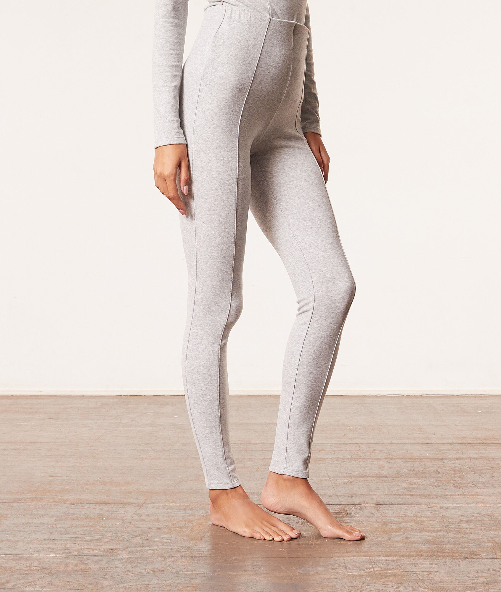 Legging - Dane - XS - Gris - Femme - Etam