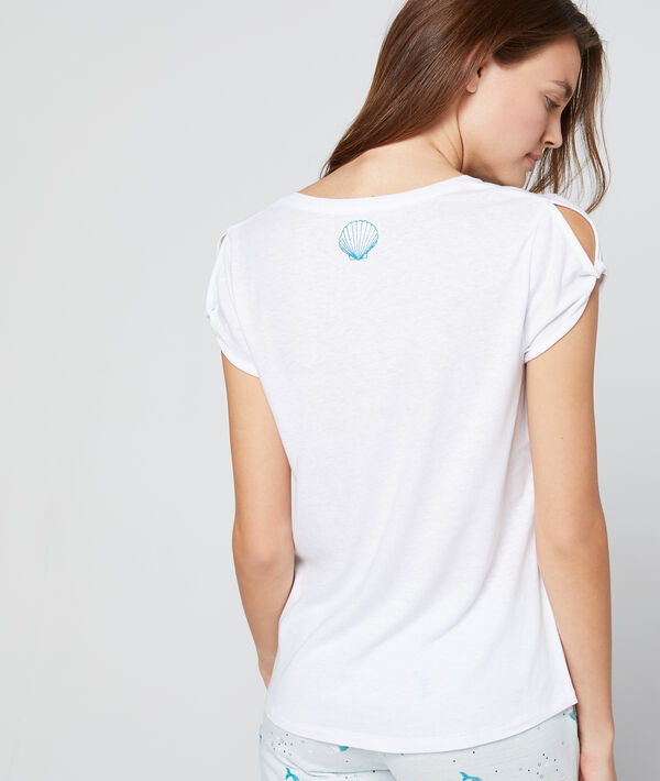 T-shirt chat-sirène T-shirt chat-sirène
