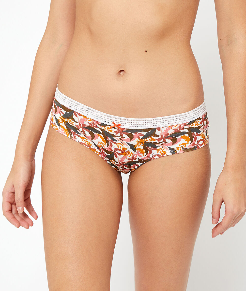 Lot de 3 shortys orange.