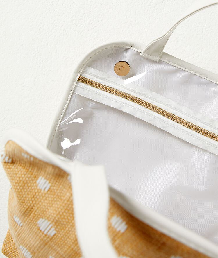 Trousse blanc.