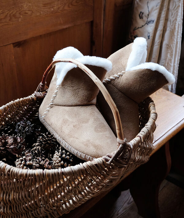 Chaussons bottines fourrées Chaussons bottines fourrées