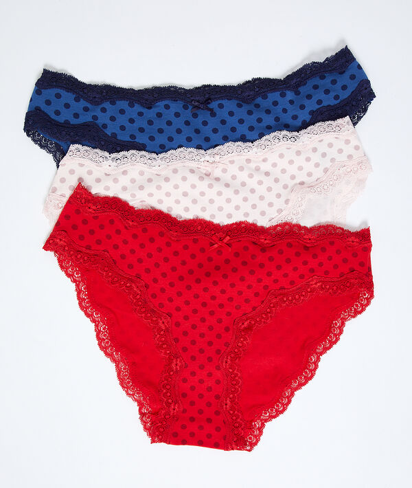 Lot de 3 culottes Lot de 3 culottes;${refinementColor}