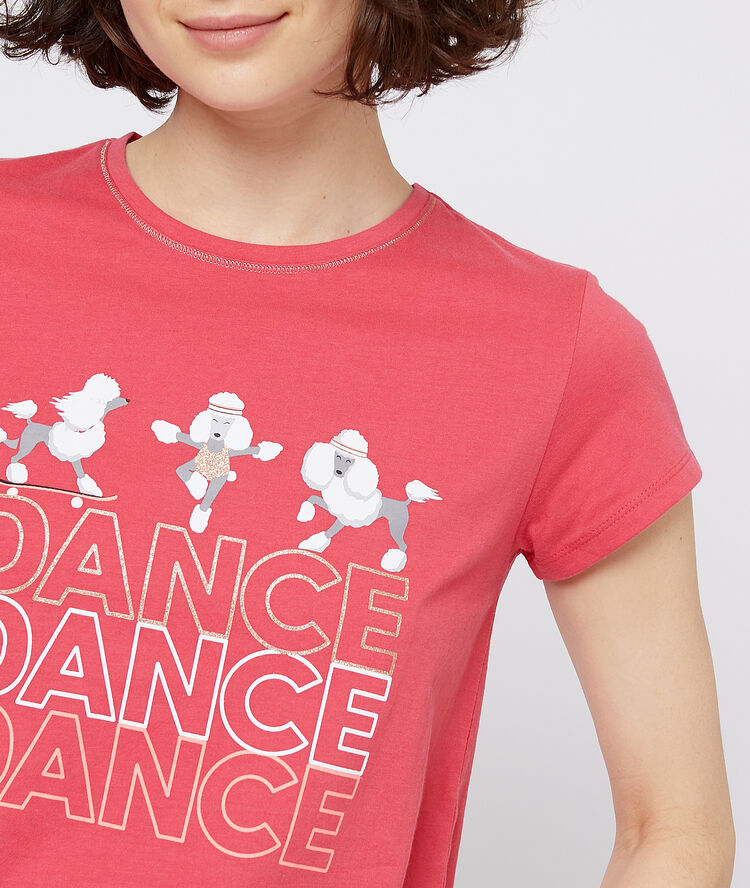 T-shirt "dance" rose.