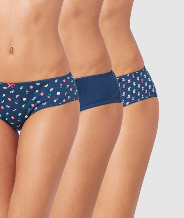 Lot de 3 shortys fantaisies Lot de 3 shortys fantaisies