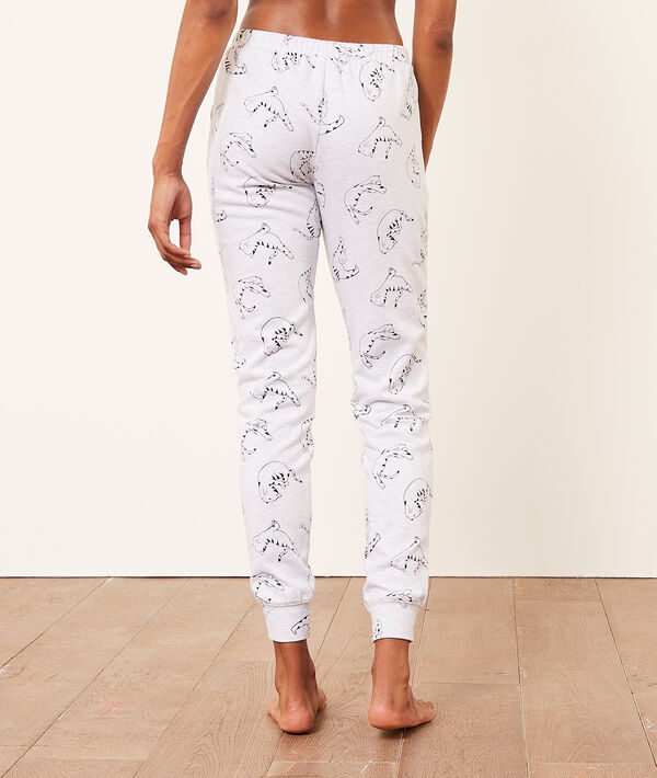 Pantalon de pyjama imprimé chats Pantalon de pyjama imprimé chats;${refinementColor}