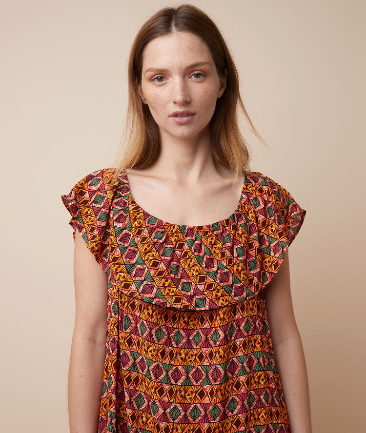 Robe de plage imprimée MULTICOLORE ETAM