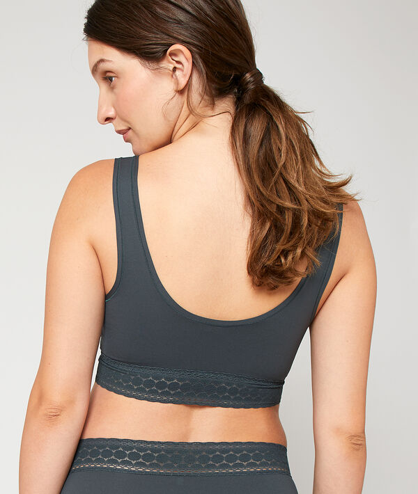 Brassière en microfibre Brassière en microfibre;${refinementColor}