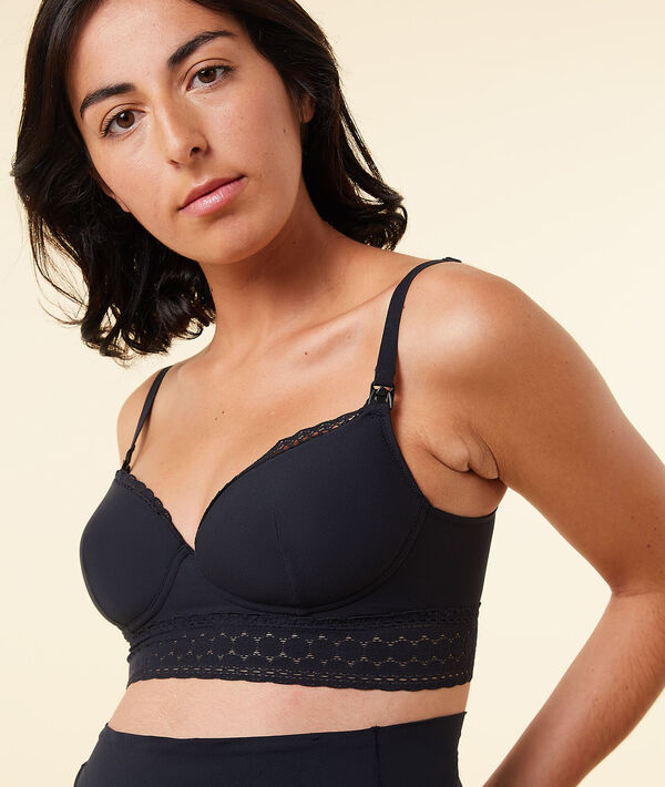 Soutien-gorge coques fines, clips d'allaitement Soutien-gorge coques fines, clips d'allaitement