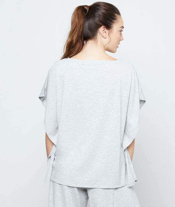 Top manches en viscose Top manches en viscose;${refinementColor}