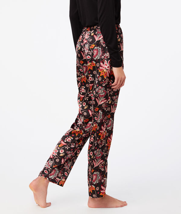 Pantalon large imprimé floral Pantalon large imprimé floral