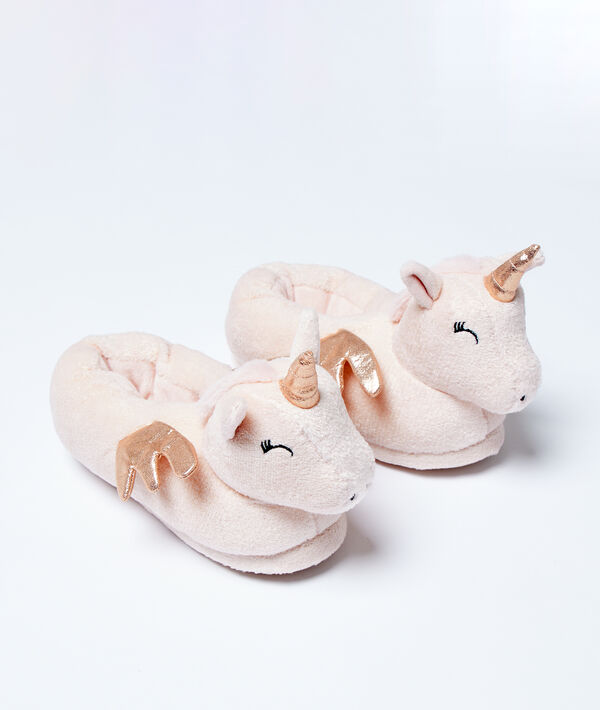 Chaussons mules 3D licornes Chaussons mules 3D licornes