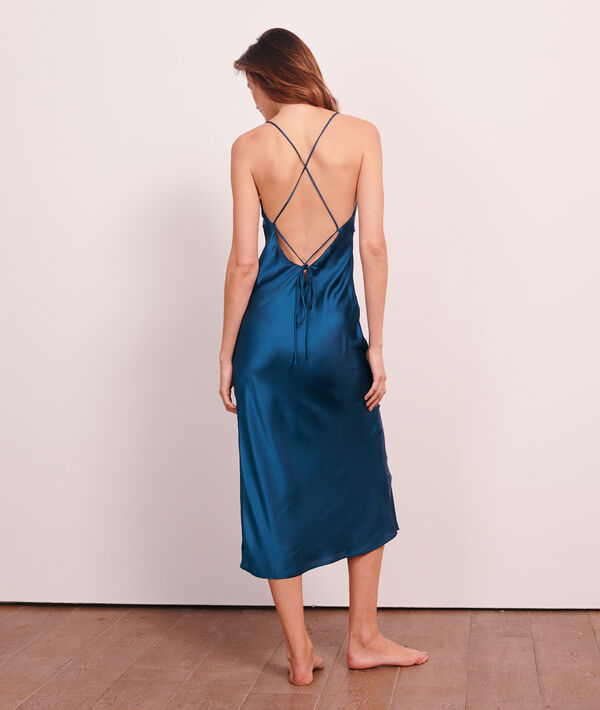 Nuisette longue satinée Nuisette longue satinée;${refinementColor}