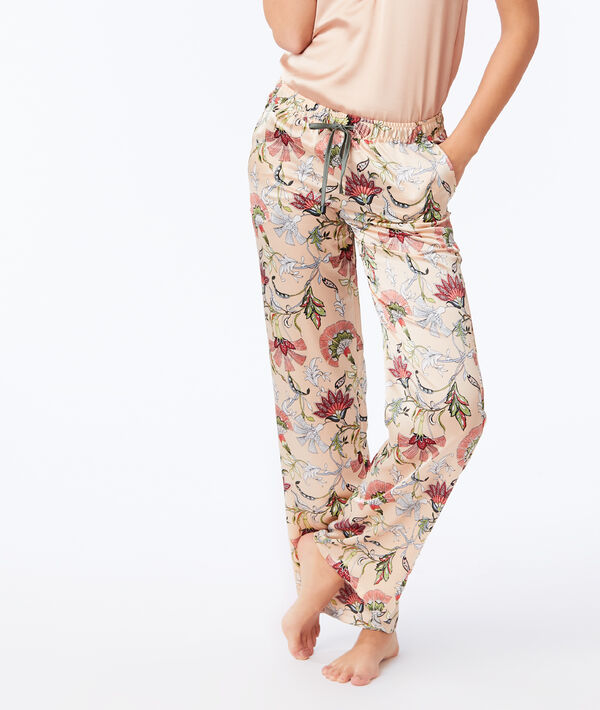 Pantalon large satiné Pantalon large satiné