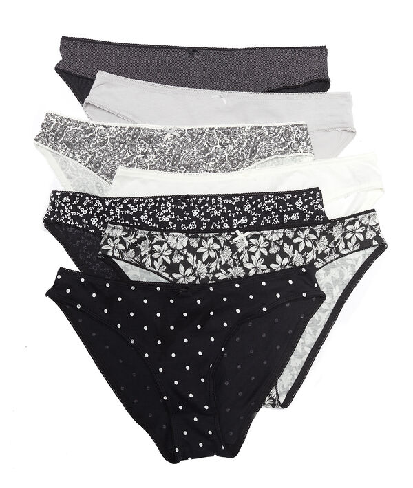 Pack de 7 culottes en coton Pack de 7 culottes en coton
