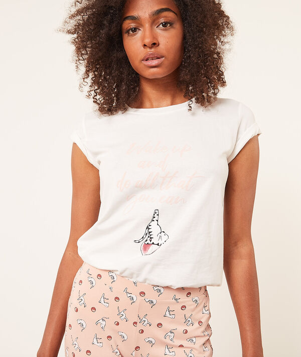 Top manches courtes imprimé Top manches courtes imprimé;${refinementColor}