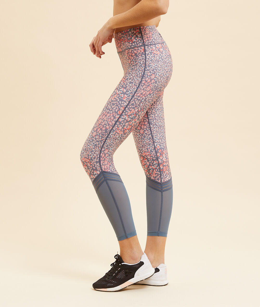 Legging de training 7/8è corail.